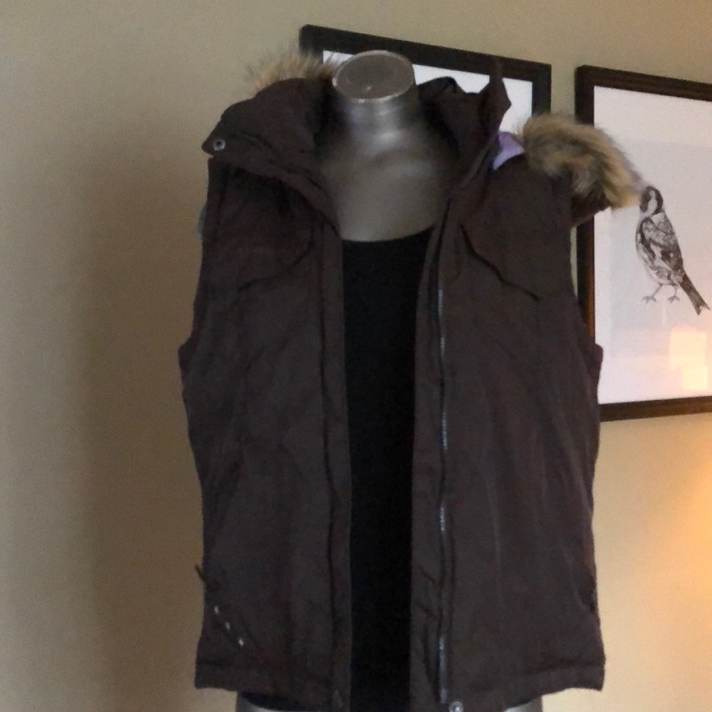 Brown vest